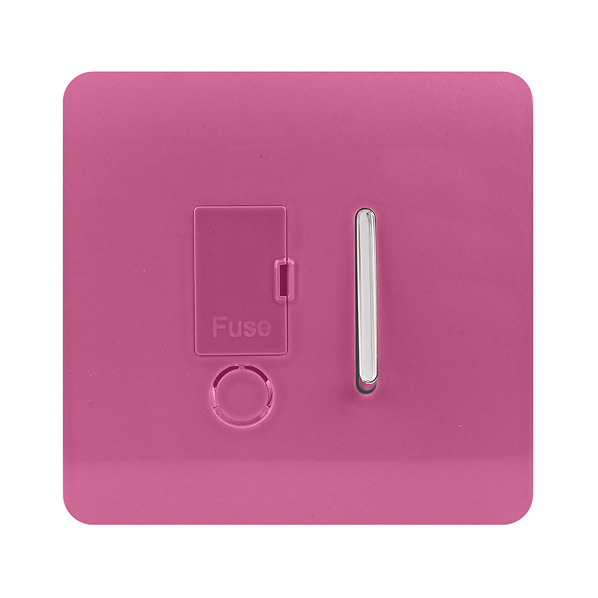 ART-FSPK  Switch Fused Spur 13A With Flex Outlet Pink